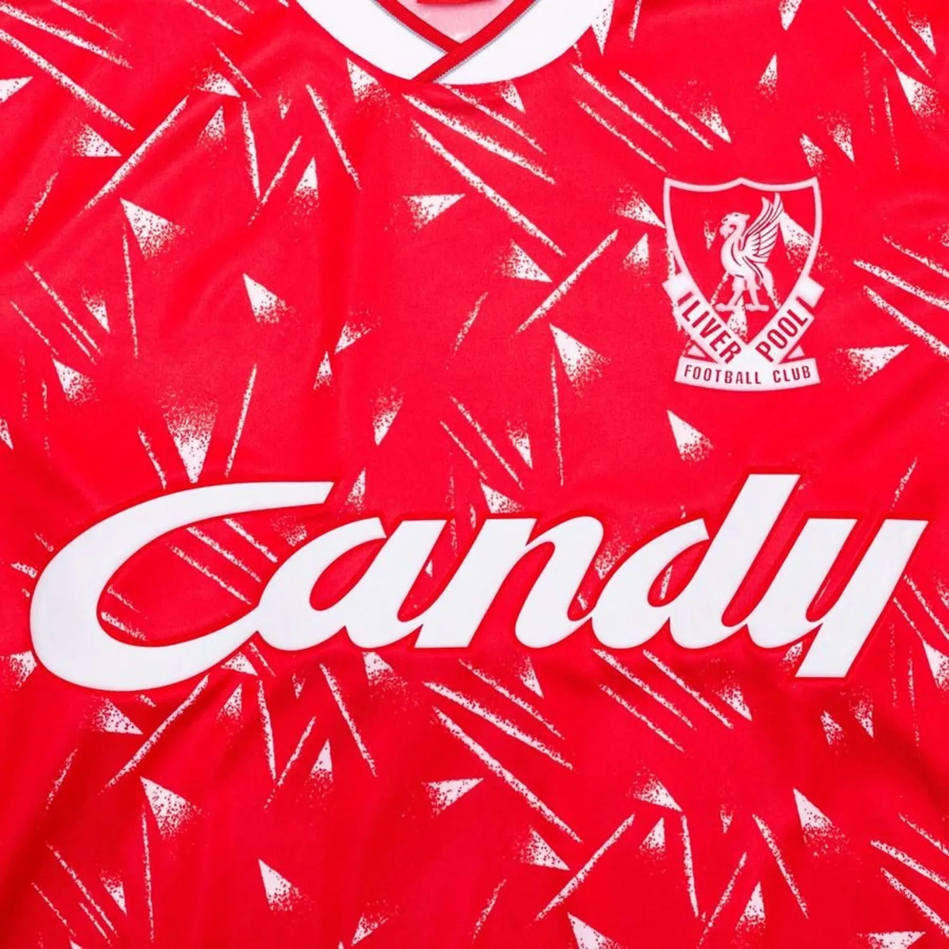 19891991 liverpool home retro Football Jersey