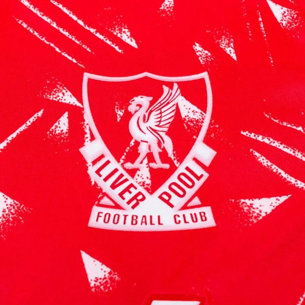 19891991 liverpool home retro Football Jersey