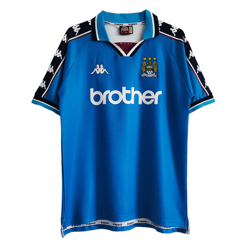 199799 - Manchester City Home Jersey - Retro Football Jersey Football Jersey