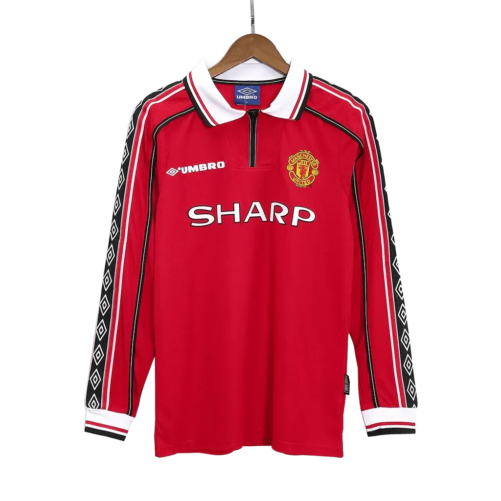 1998-99 home full sleeves Football Jersey