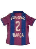 2001 FCB Travis Scott Skeleton Remake - Player Version Quality Football Jersey Football Jersey