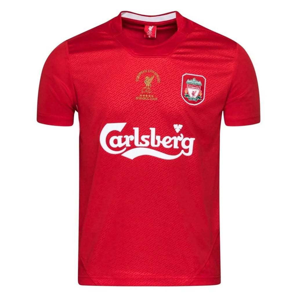 2005 Liverpool Champions League Final Home Jersey - Retro Football Jersey