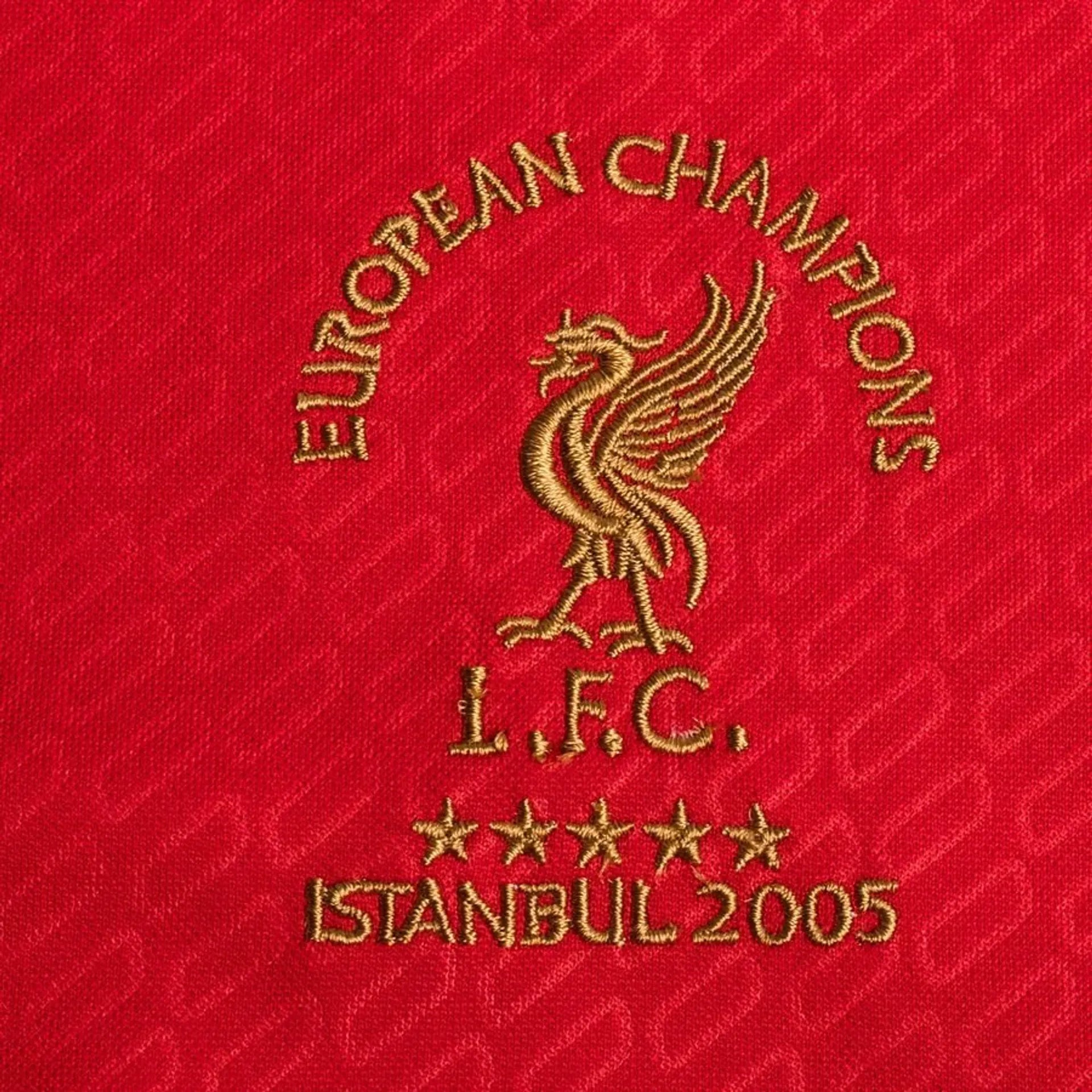 2005 Liverpool Champions League Final Home Jersey - Retro Football Jersey