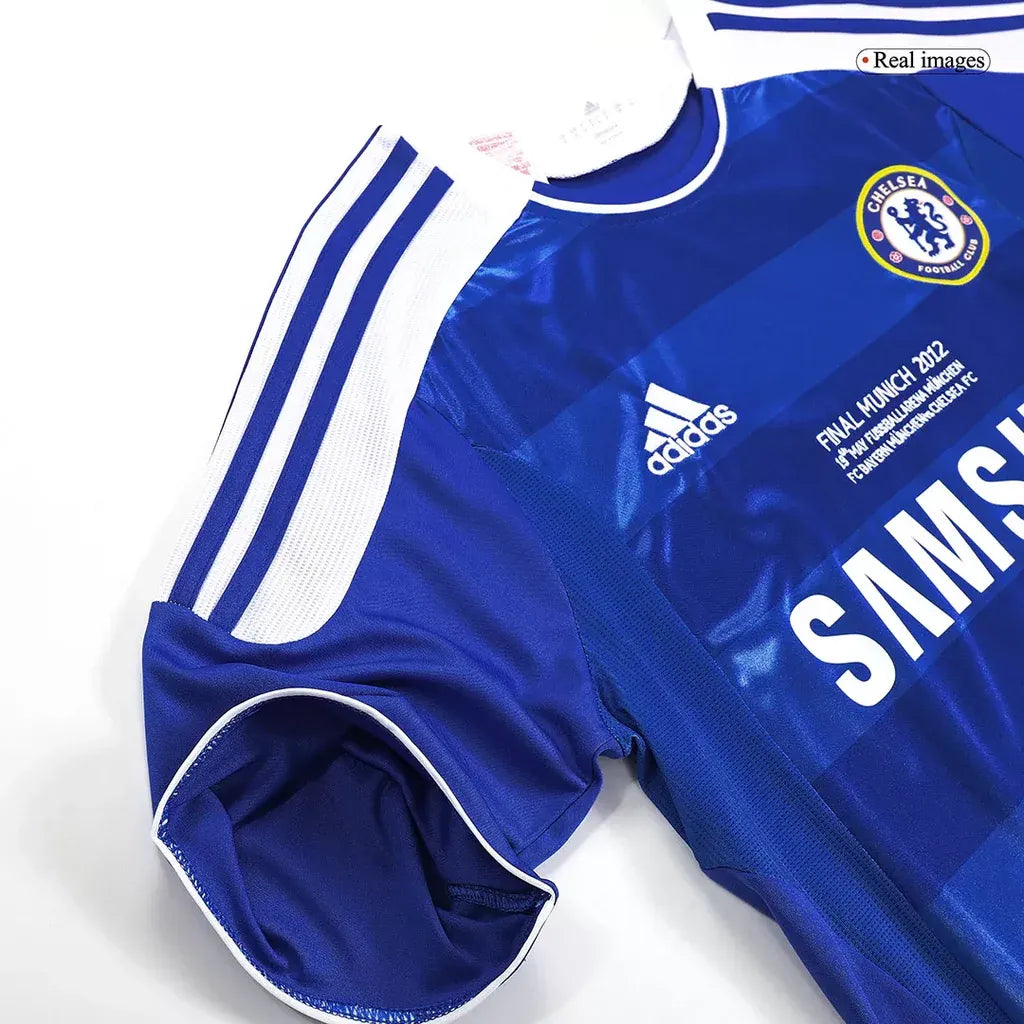 2012 Chelsea Home Champions League Final Jersey - Retro Football Jersey