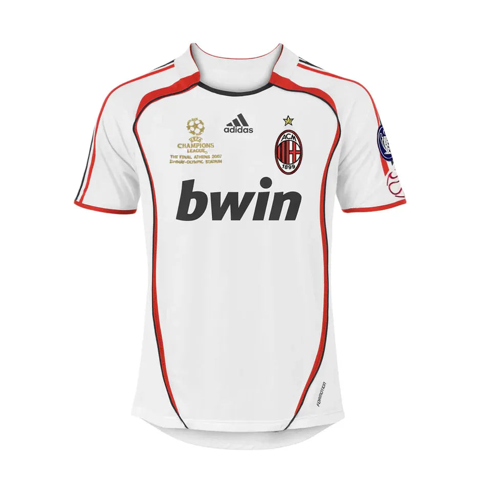 AC Milan 200607 UCL Final Away Retro Jersey Football Jersey Football Jersey