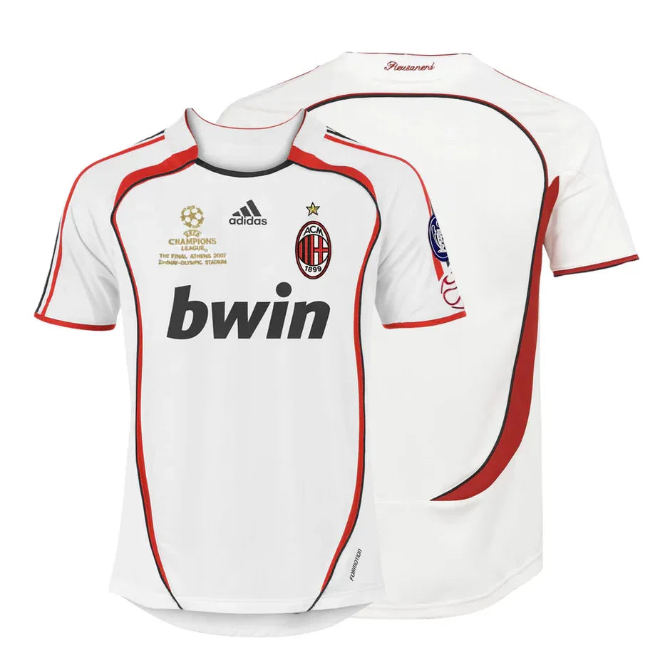 AC Milan 200607 UCL Final Away Retro Jersey Football Jersey