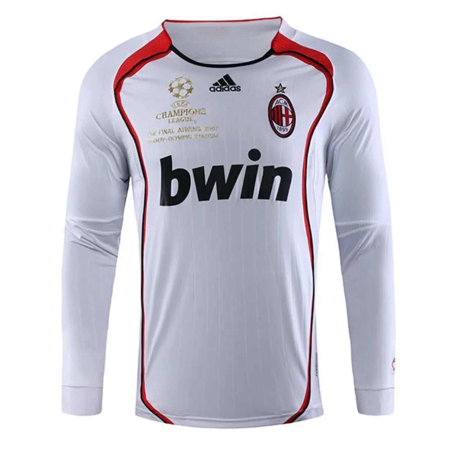 AC MILAN AWAY LONG SLEEVES 2006-2007 Football Jersey Football Jersey