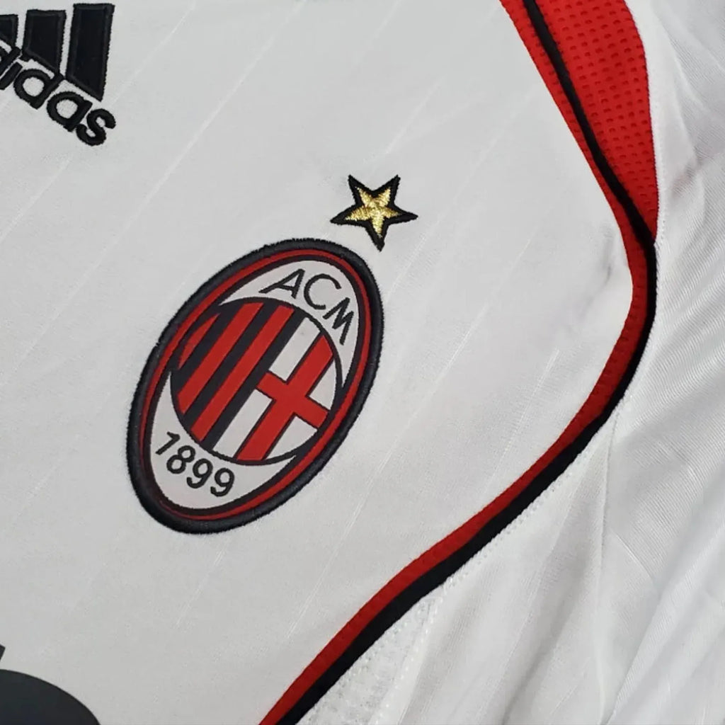 AC MILAN AWAY LONG SLEEVES 2006-2007 Football Jersey