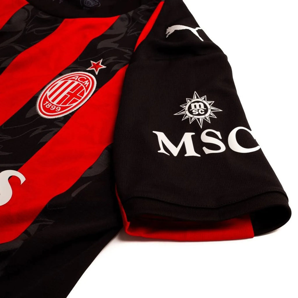 AC MILAN HOME FAN Football Jersey