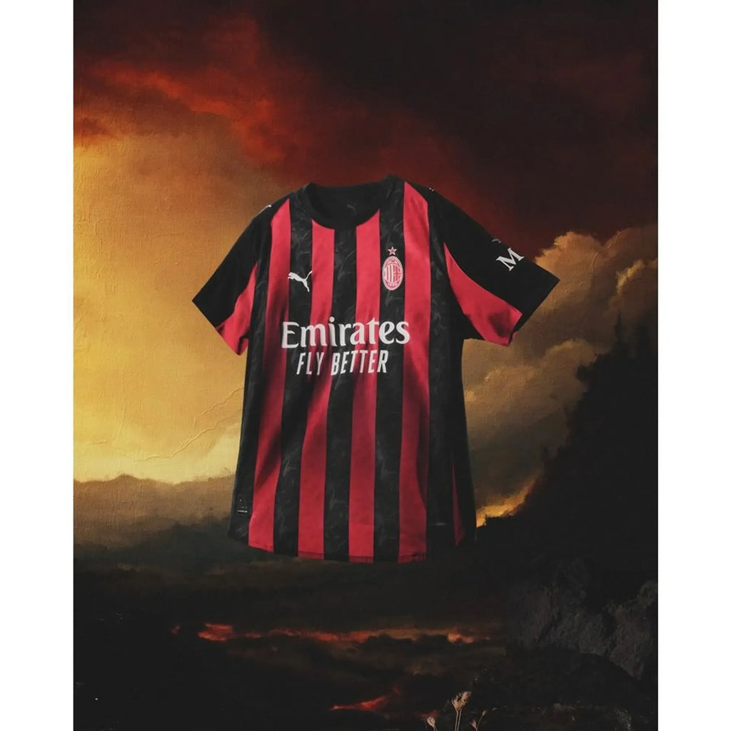 AC MILAN HOME FAN Football Jersey