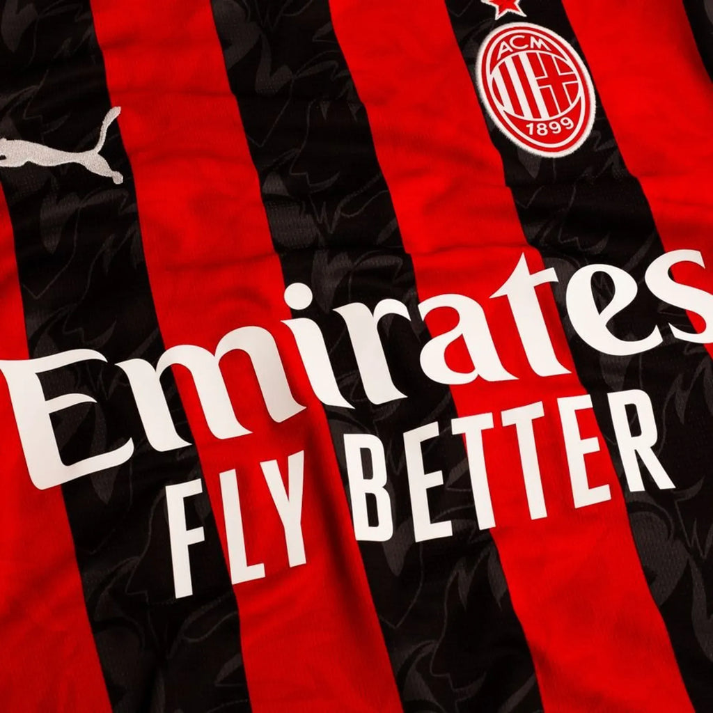 AC MILAN HOME FAN Football Jersey