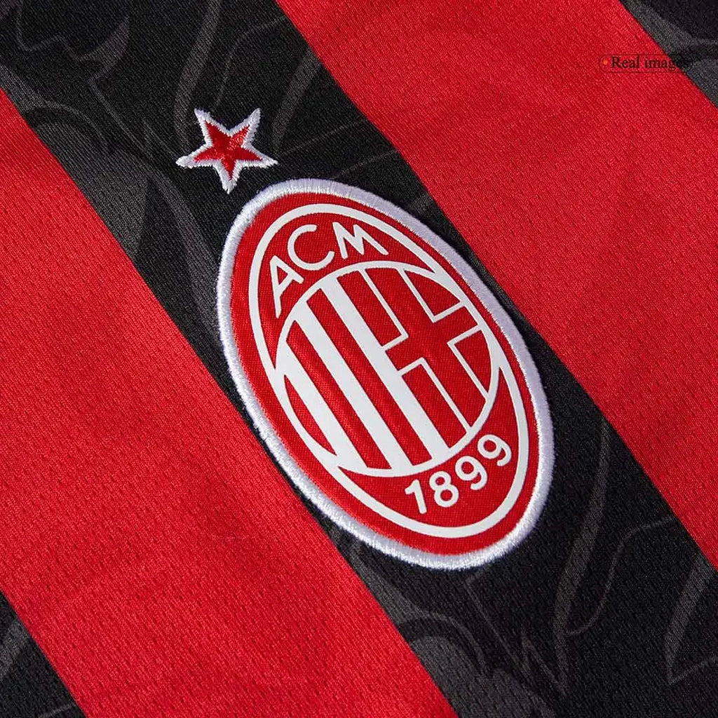 AC Milan Home Jersey Kit 202526 Football Jersey