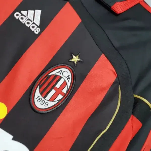 AC Milan HOME LONG SLEEVE 2006-2007 Football Jersey