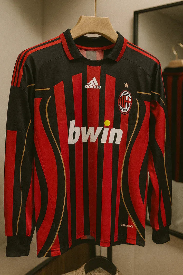 AC Milan HOME LONG SLEEVE 2006-2007 Football Jersey