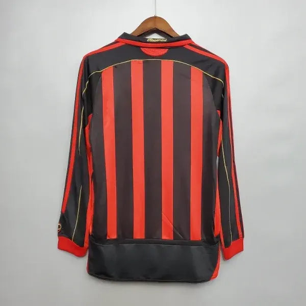 AC Milan HOME LONG SLEEVE 2006-2007 Football Jersey