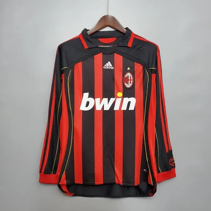 AC Milan HOME LONG SLEEVE 2006-2007 Football Jersey