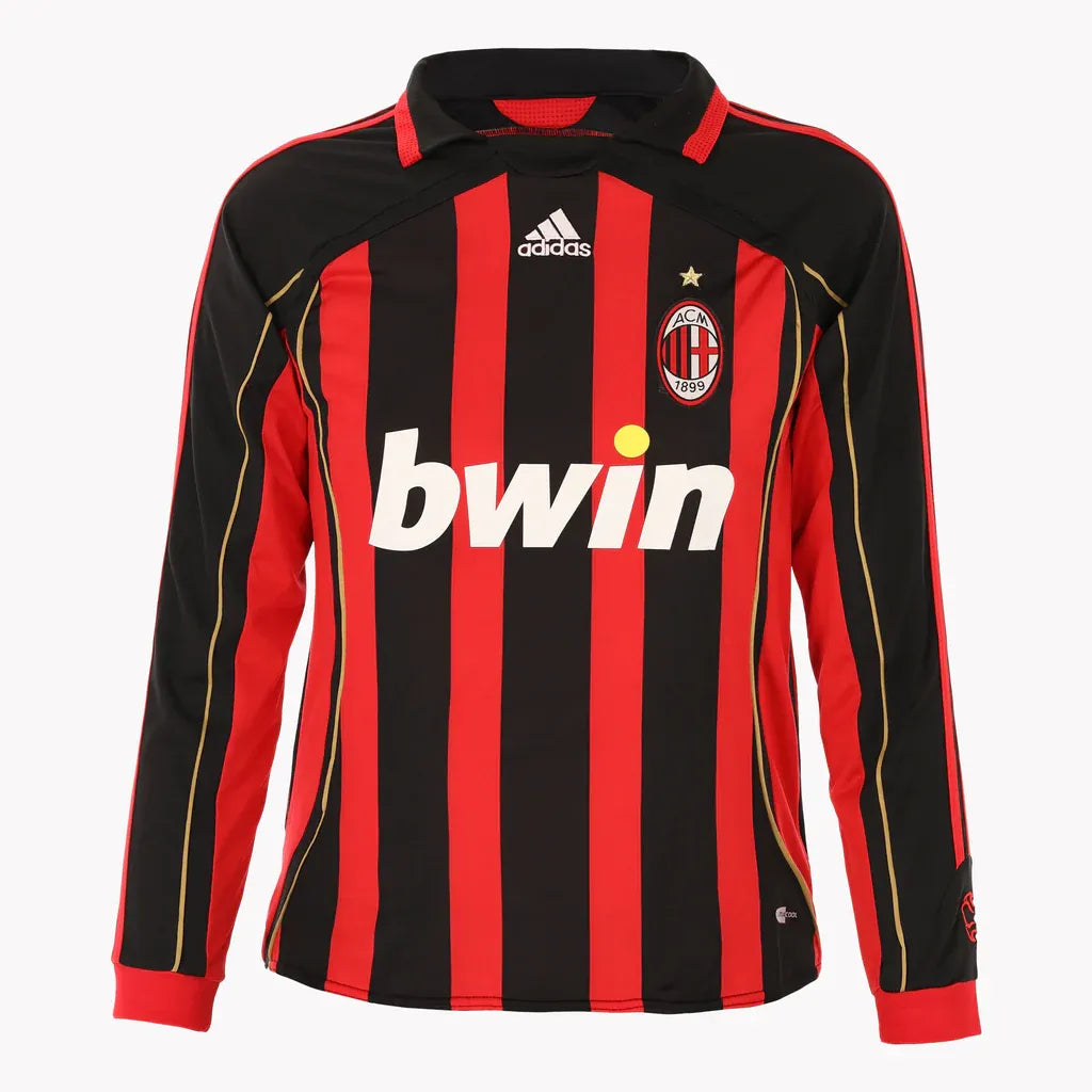 AC Milan HOME LONG SLEEVE 2006-2007 Football Jersey