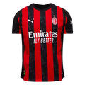 AC Milan Home Match Jersey Player Version 202526 Football Jersey