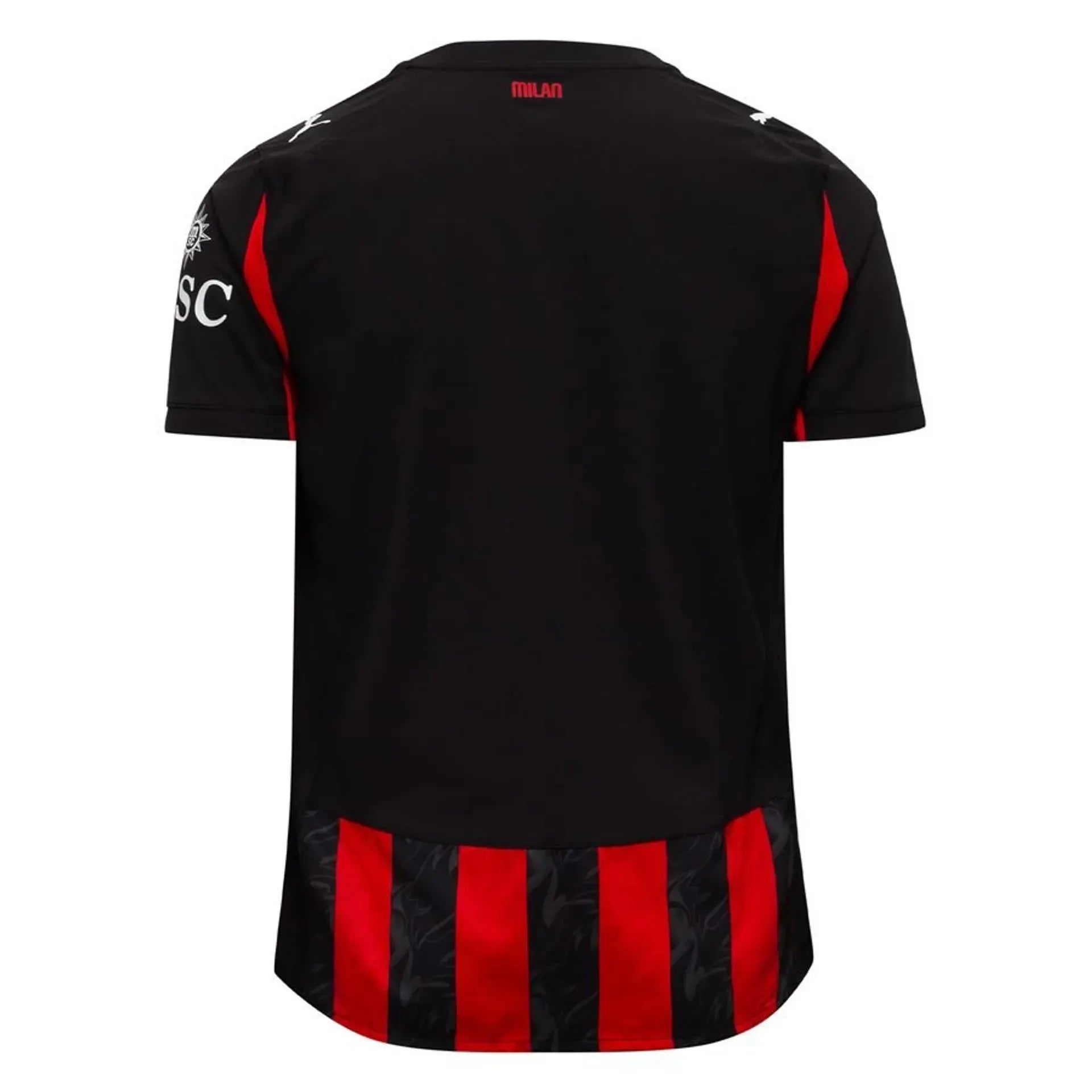 AC Milan Home Match Jersey Player Version 202526 Football Jersey