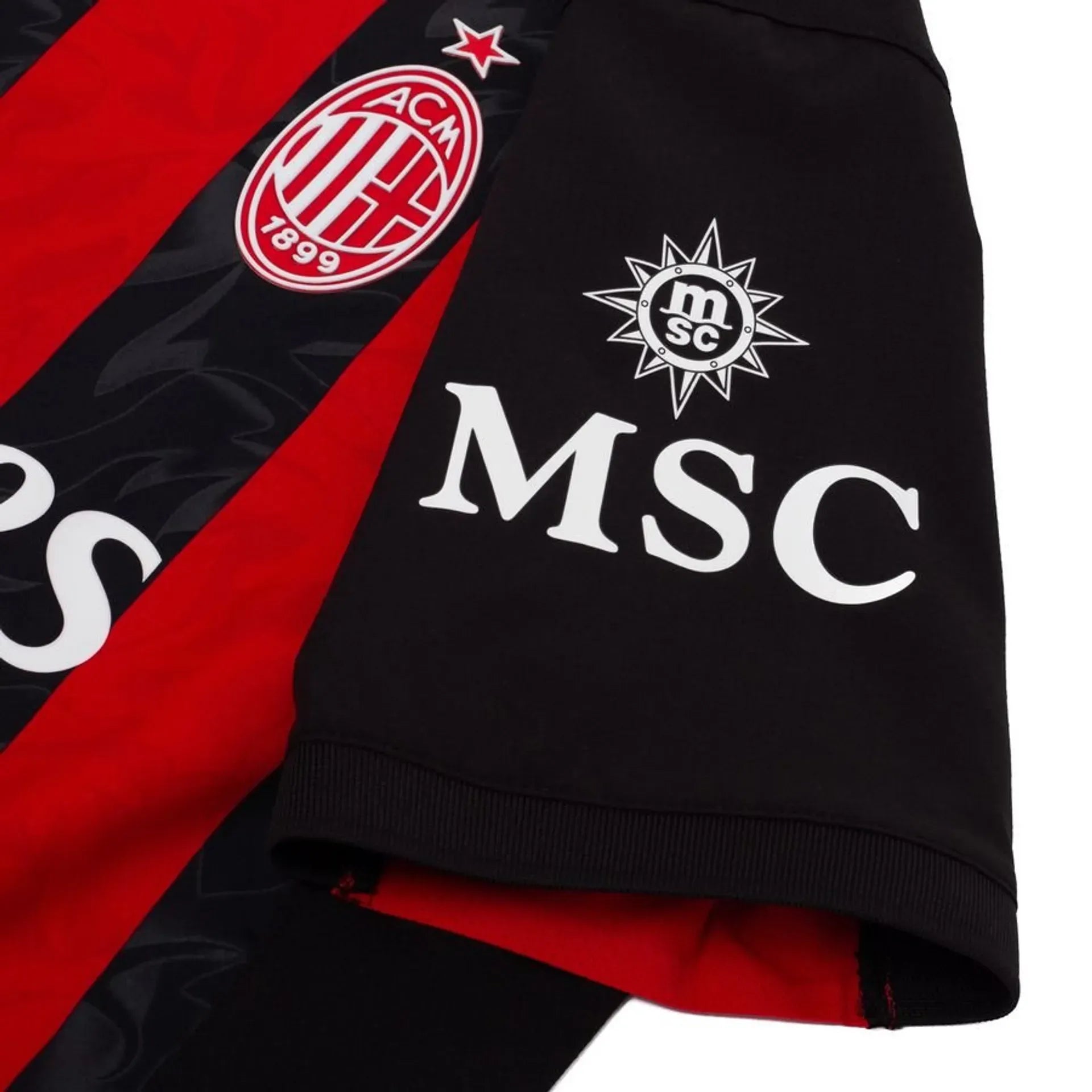 AC Milan Home Match Jersey Player Version 202526 Football Jersey