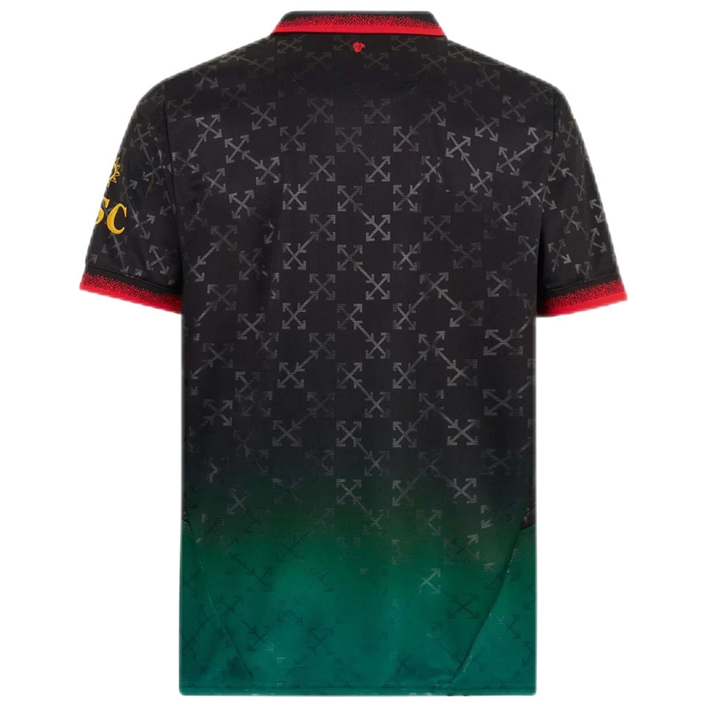AC Milan X Off White Black Jersey Football Jersey