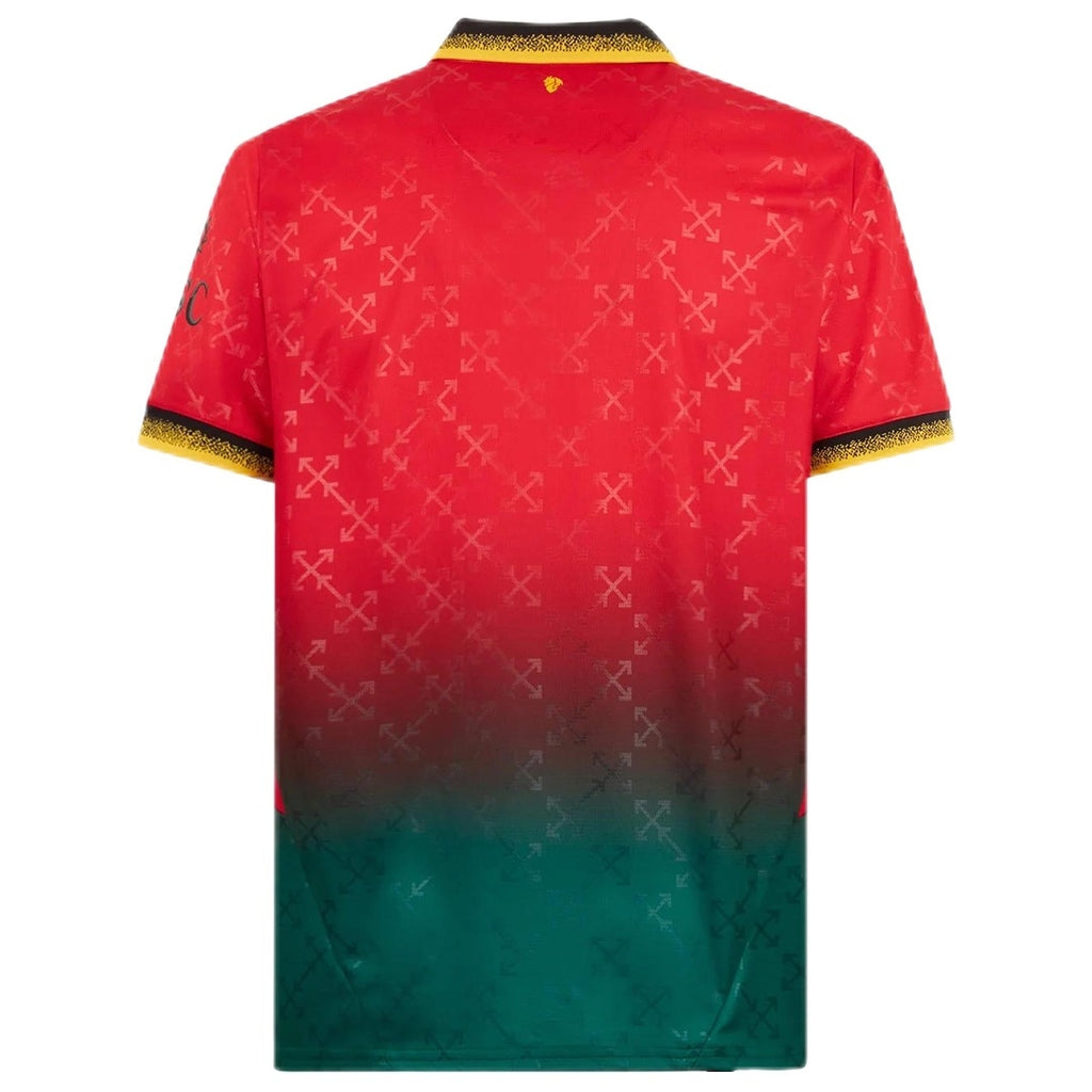 AC Milan X Off White Red Jersey Football Jersey