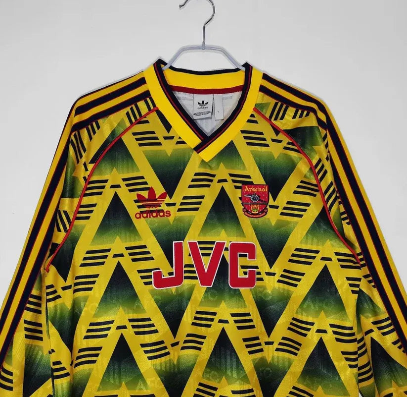 Arsenal 19911993 retro Longsleeve jersey Football Jersey Football Jersey
