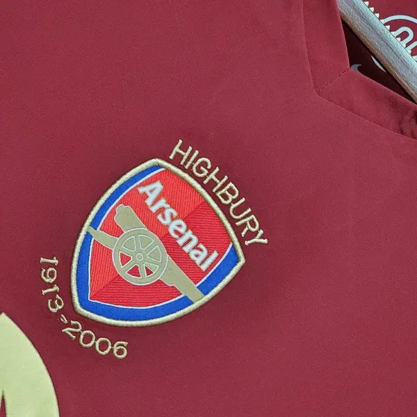 ARSENAL RETRO 20052006 Football Jersey