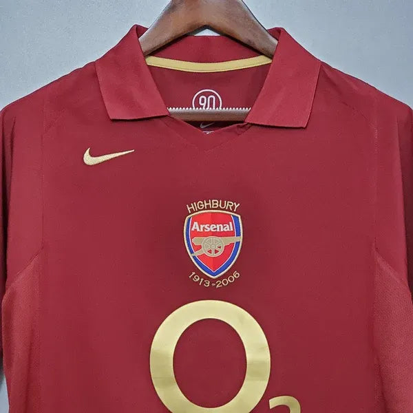 ARSENAL RETRO 20052006 Football Jersey