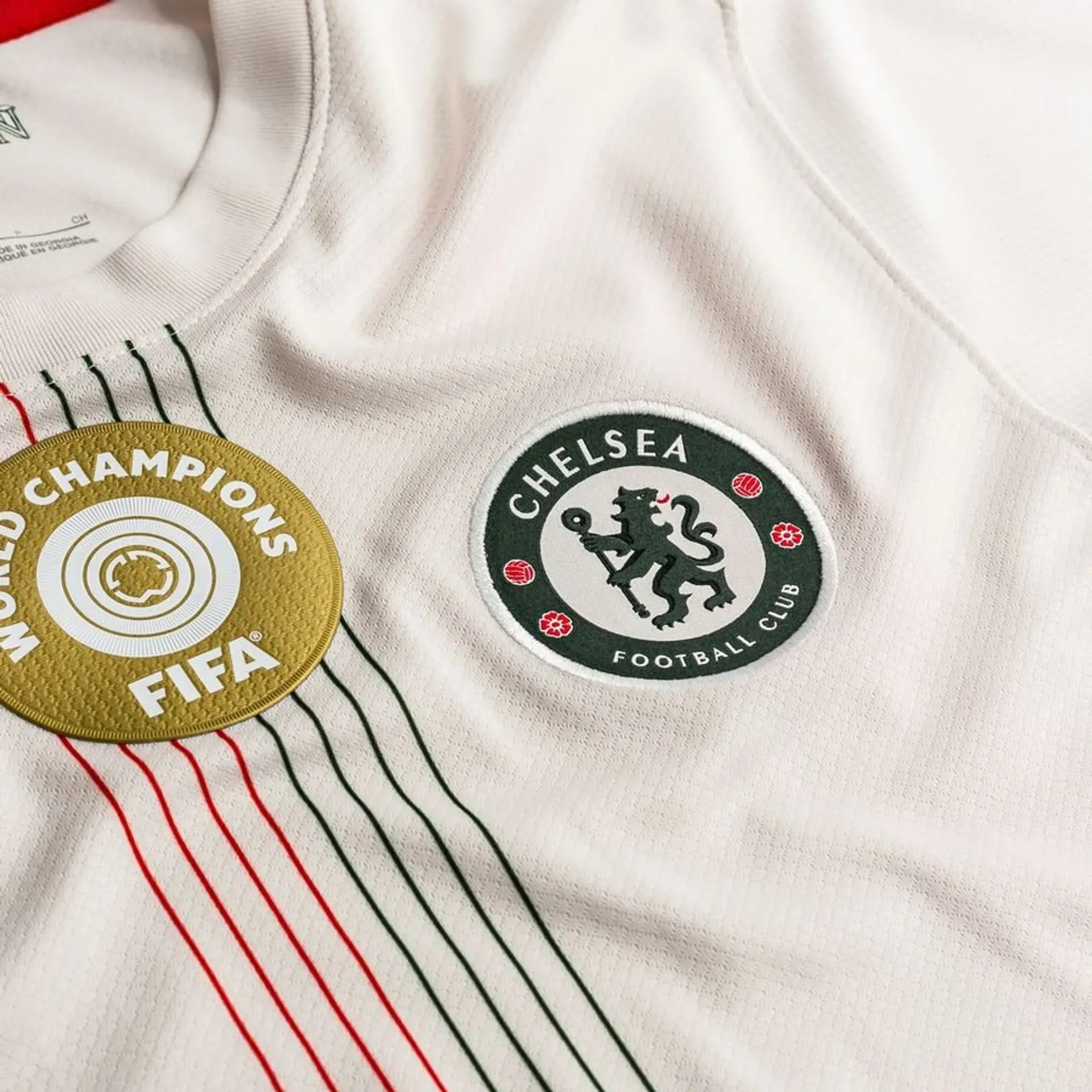away champions badge Football Jersey