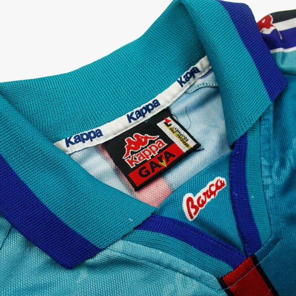 Barcelona 1995-97 away retro long-sleeved soccer jersey Football Jersey
