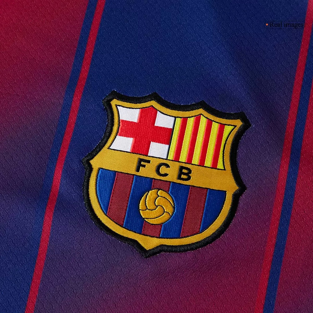 Barcelona Home Jersey Kit 202526 Football Jersey