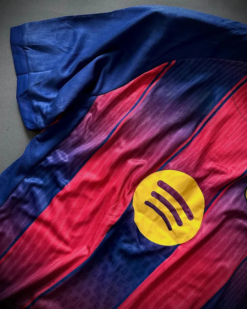 Barcelona Home Match Jersey Player Version 202526 Football Jersey Football Jersey