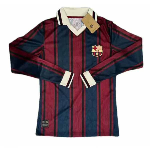 Barcelona Special Edition 125th Anniversary Modernista 2526 FULL SLEEVES Football Jersey Football Jersey
