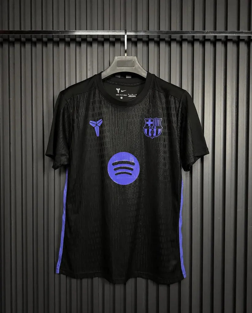 Barcelona x Kobe Bryant _Mamba_ Pre-Match Jersey 202526 Football Jersey