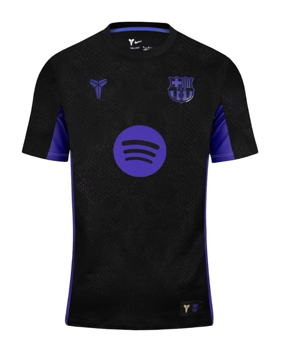 Barcelona x Kobe Bryant _Mamba_ Pre-Match Jersey FAN VERSION Football Jersey