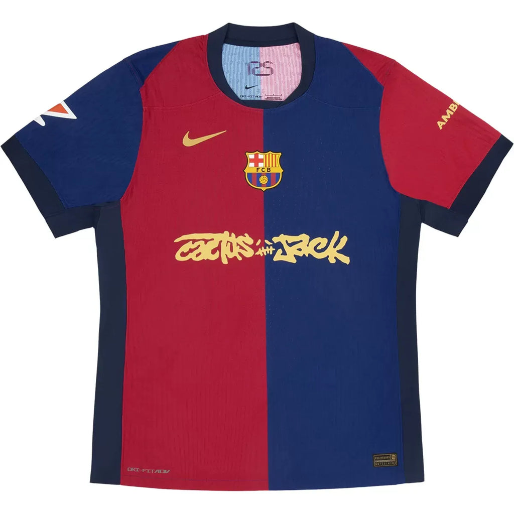 Barcelona x Travis Scott Cactus Jack Home Match Jersey Football Jersey