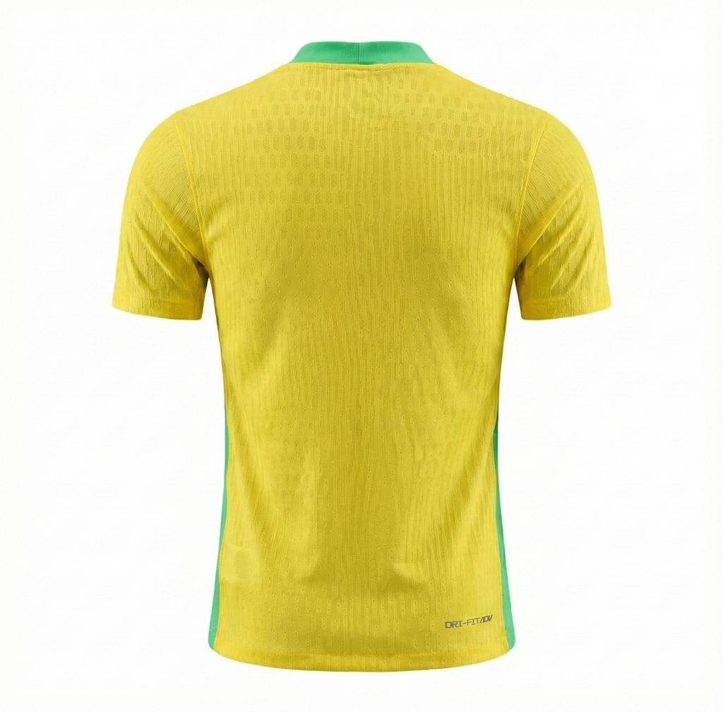 Brazil Home 2025-26 Jersey Player Version Football Jersey