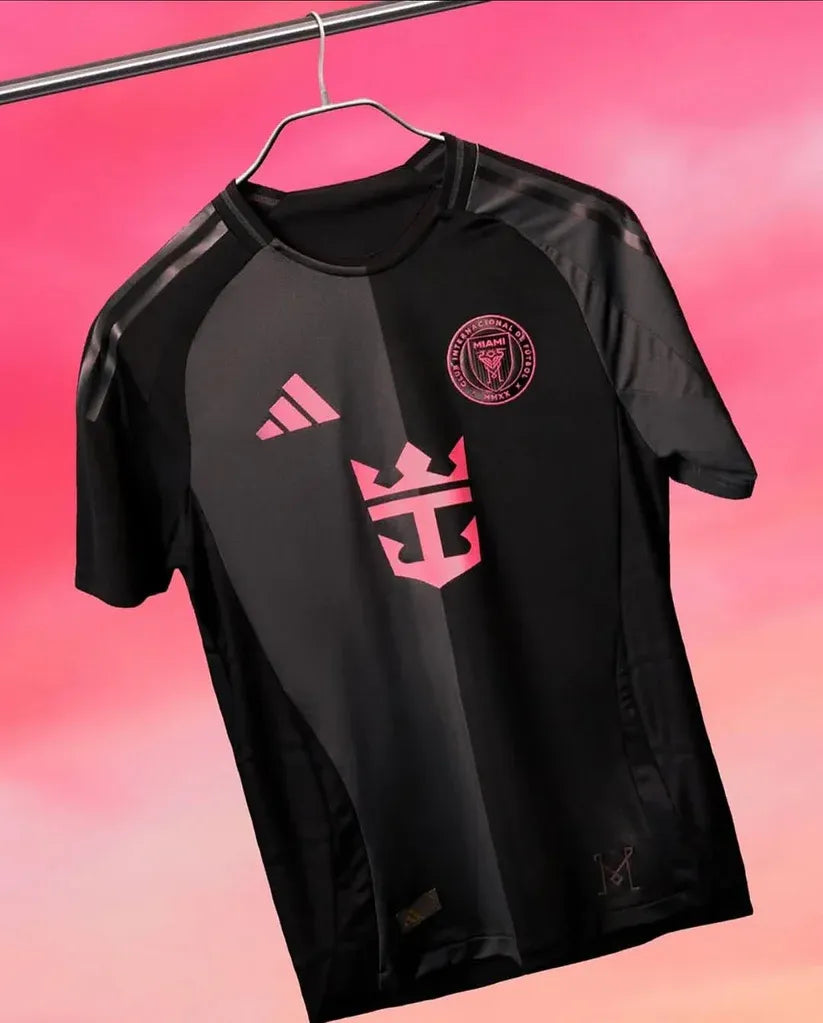 Inter Miami CF The Fortitude Kit Away Match Jersey Player Version 2025 Football Jersey Football Jersey
