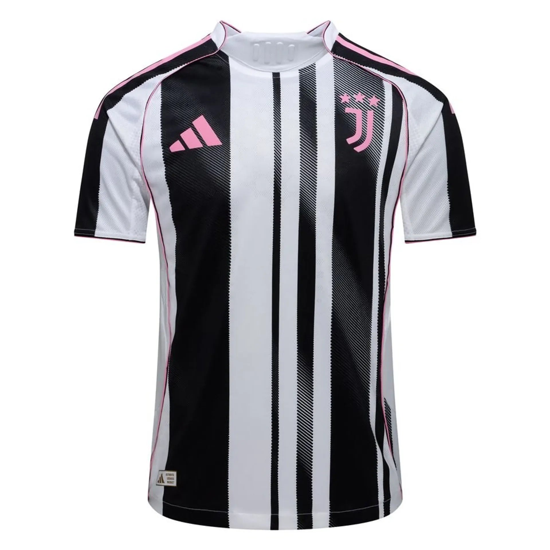 Juventus Home Match Jersey Player Version 202526 Football Jersey