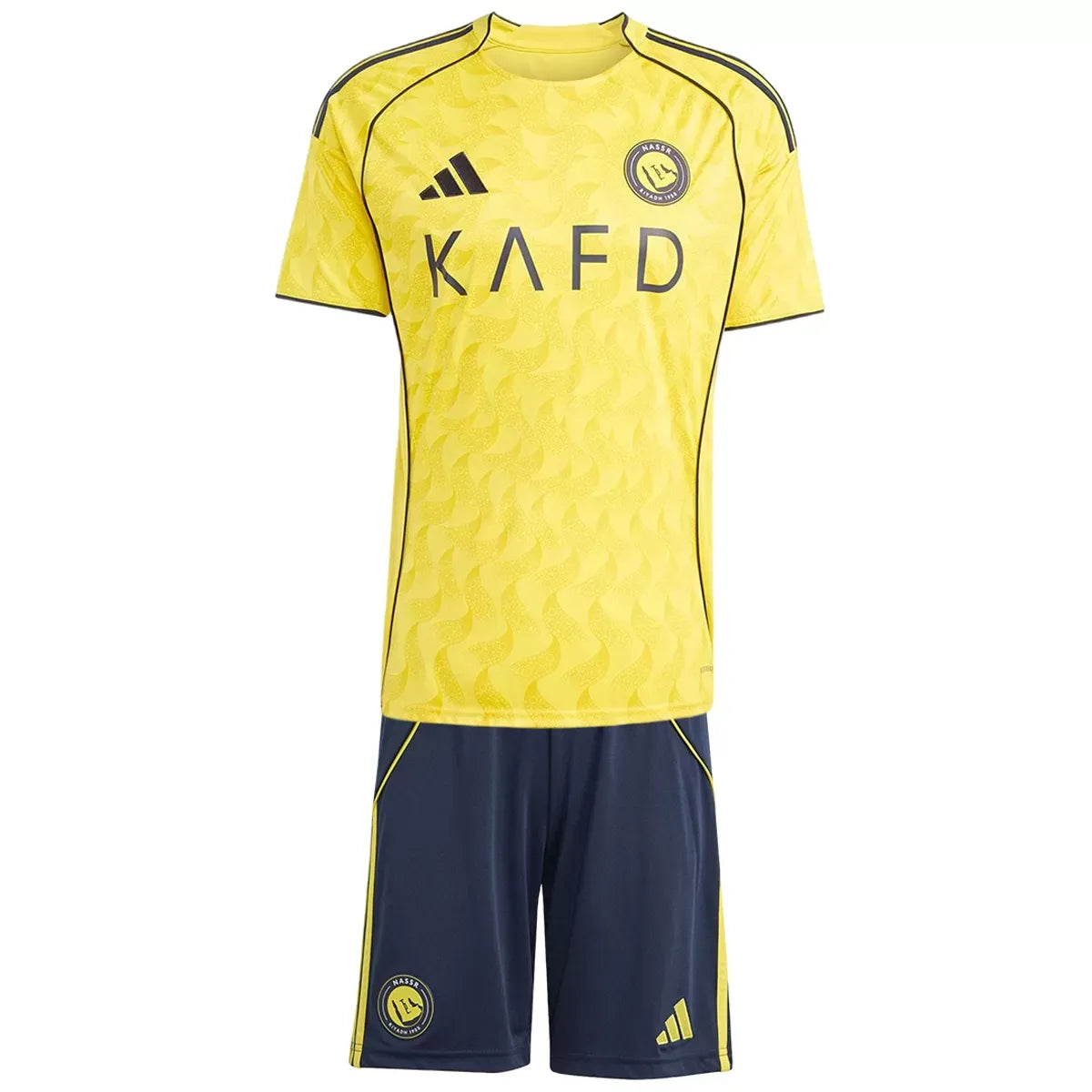 Kids Al Nassr Home Jersey Kit 202526 Football Jersey Football Jersey