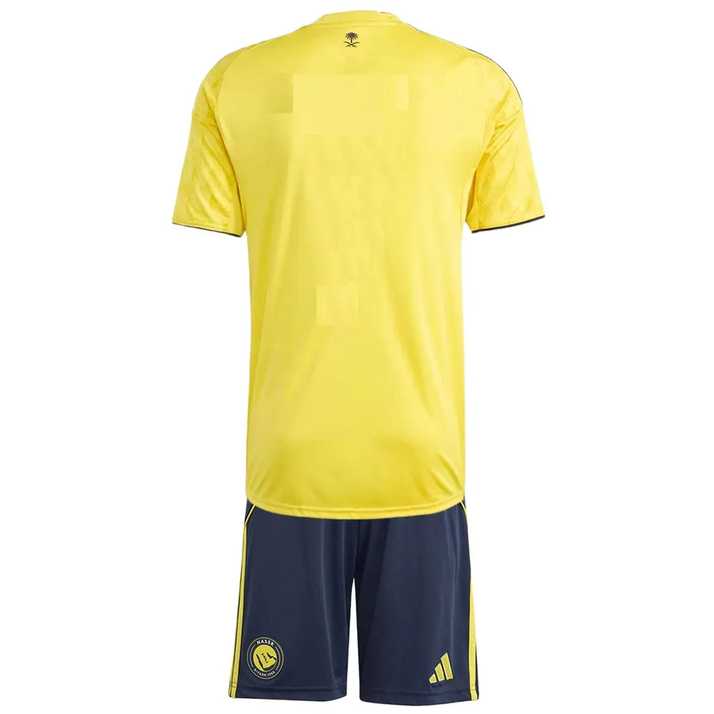 Kids Al Nassr Home Jersey Kit 202526 Football Jersey