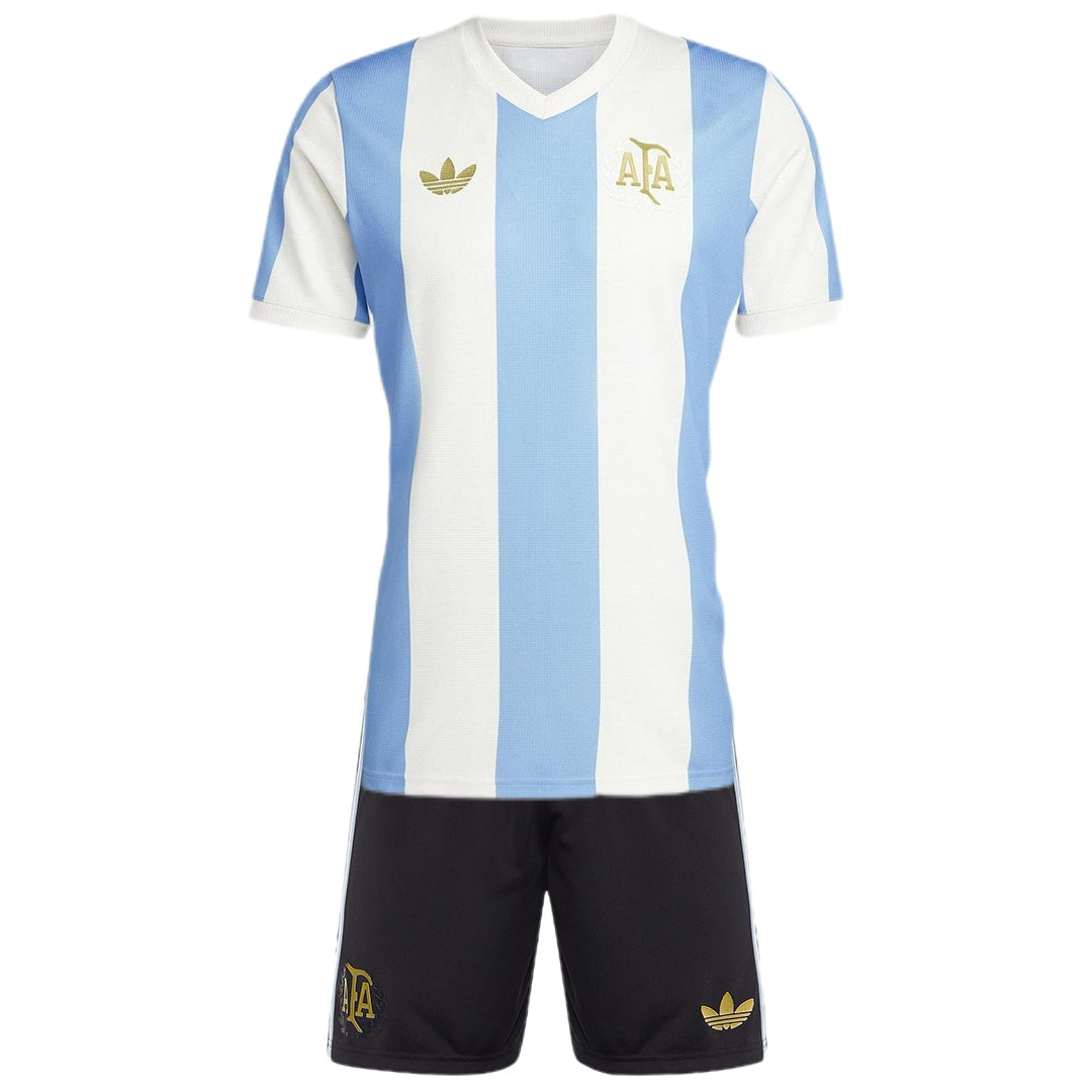 Kids Argentina 50th Anniversary Kit Football Jersey Football Jersey