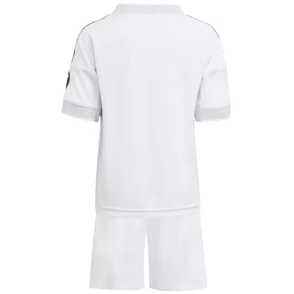 Kids Real Madrid Home Jersey Kit 202526 Football Jersey