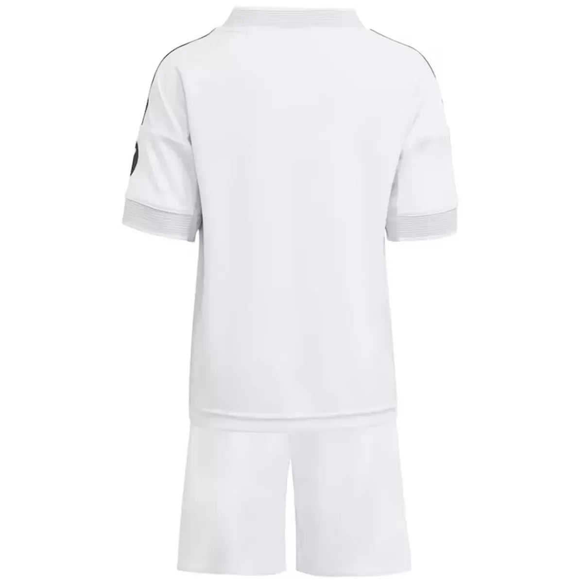 Kids Real Madrid Home Jersey Kit 202526 Football Jersey