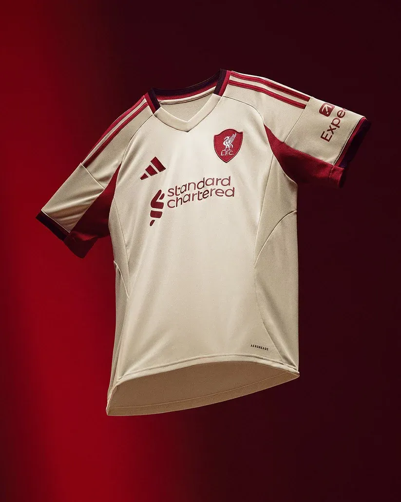 Liverpool Away Match Jersey Player Version 202526 Football Jersey