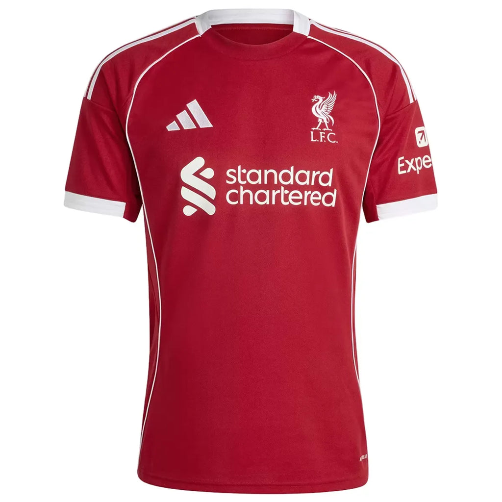 Liverpool Home Jersey Kit 202526 Football Jersey