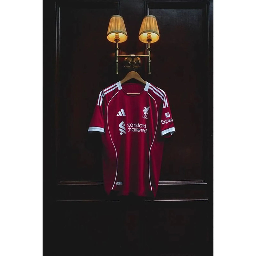 Liverpool Home Match Jersey Player Version 202526 Football Jersey