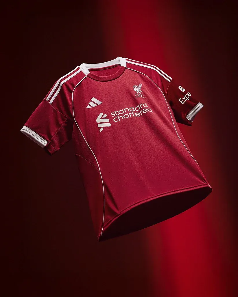 Liverpool Home Match Jersey Player Version 202526 Football Jersey