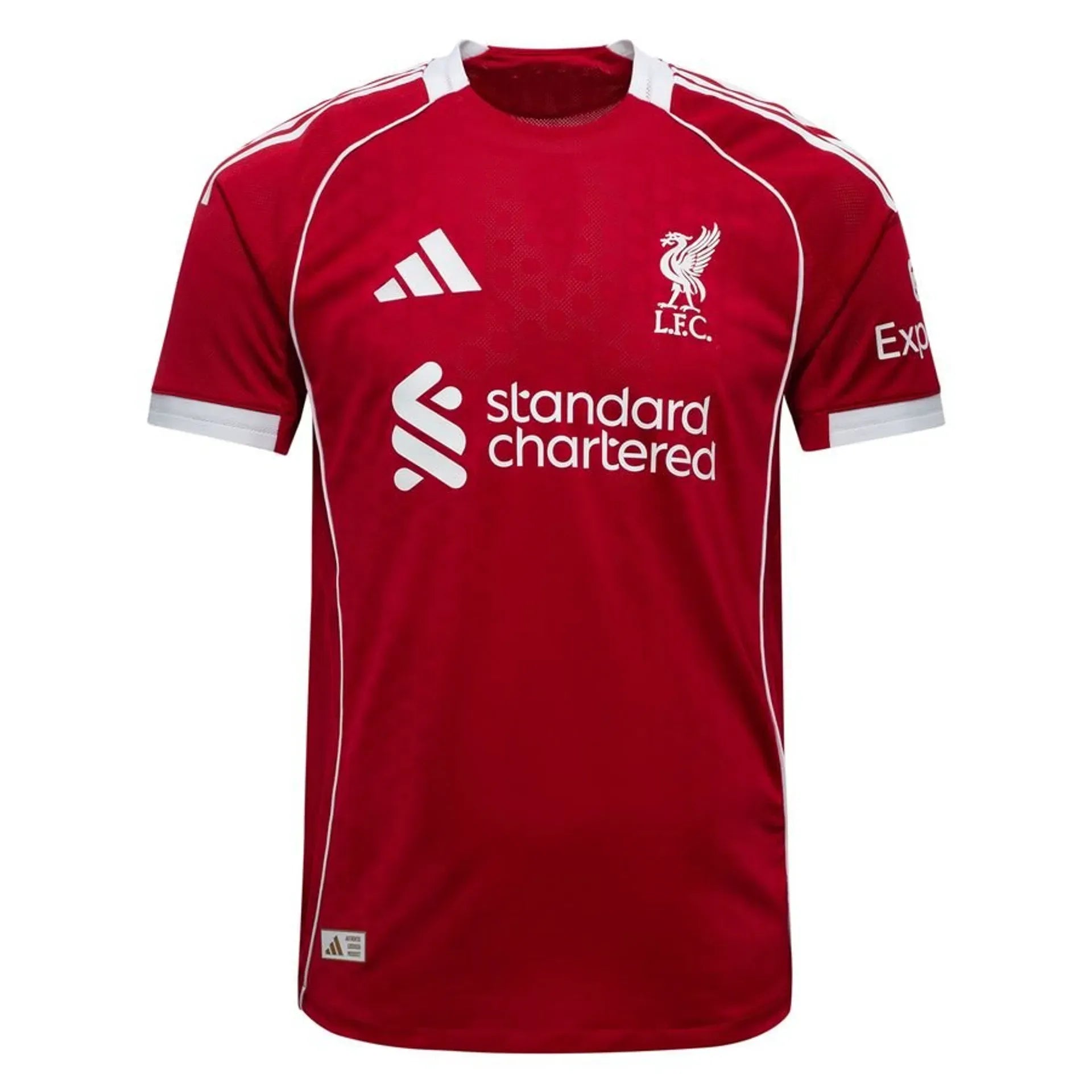 Liverpool Home Match Jersey Player Version 202526 Football Jersey